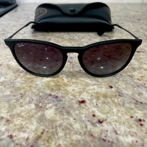 Ray-Ban Erika round sunglasses. No scratches/excellent condition